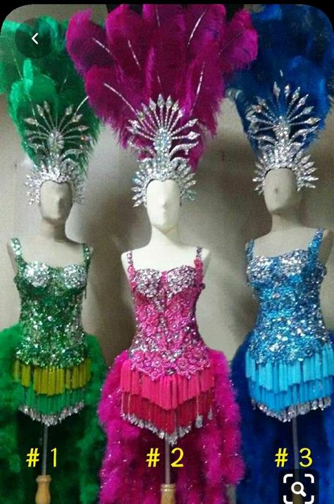 Carnaval Costumes, Carribean Carnival Costumes, Queen Clothing, Seussical Costumes, Showgirl Costume, Drag Queen Outfits, Carnaval Costume, Show Girl, Upcycling Fashion