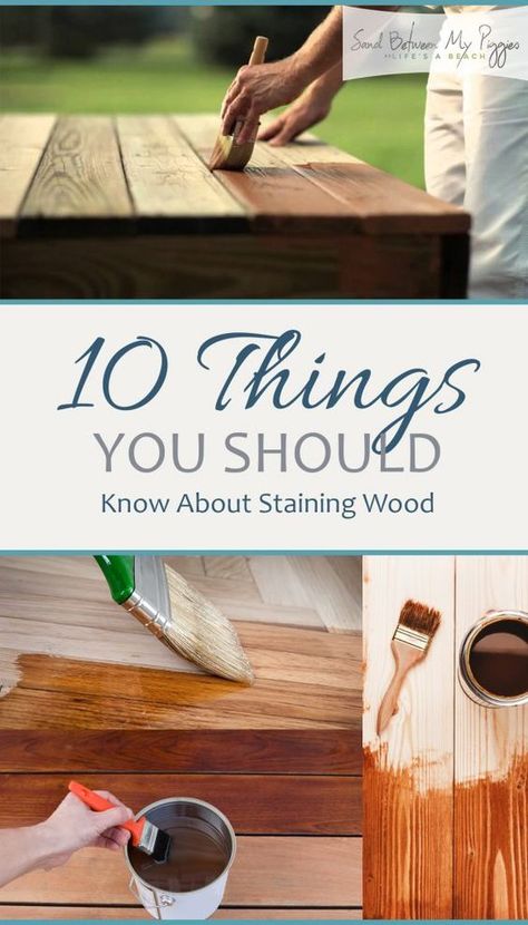 Staining Tips And Tricks, Staining Outdoor Furniture Wood, Wood Staining Techniques Diy, How To Stain Wood, Painting Tips And Tricks, Rv Cabinets, Wood Staining, Diy Wood Stain, Painting Hacks