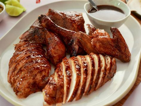 Peking Chicken Recipe, Dry Brine Chicken, Peking Chicken, Brine Chicken, Peking Duck, Glazed Chicken, Asian Chicken, Cooking Method, Whole Chicken