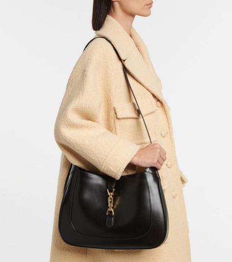 The 6 Best Designer-Bag Investments for 2022 | Who What Wear UK Gucci Jackie Medium, Jackie Gucci Bag, Gucci Jackie Bag Black, Gucci Black Bag, Mule Outfits, Vintage Bag Outfit, Hobo Bag Outfit, Designer Bags Black, Black Designer Bags