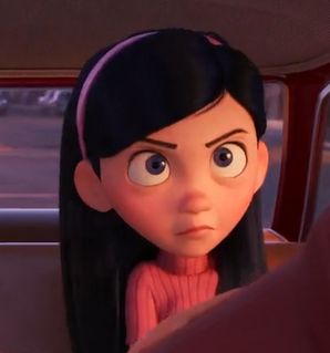 Lol love her face. Reminds me of me. 😂🙄👯 Violet Character, Aesthetic Humor, Disney Icon, Disney+ Icon, Violet Parr, Force Field, Cartoon Humor, Disney Icons, Disney Crossovers