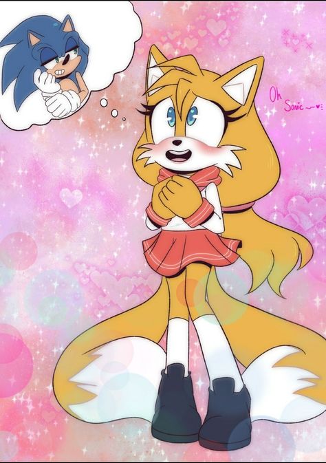 Female Fox, Amy The Hedgehog, Classic Sonic, Sonic And Amy, Palette Art, Sonic Funny, Sonic Fan Characters, Hedgehog Art, Sonic Adventure