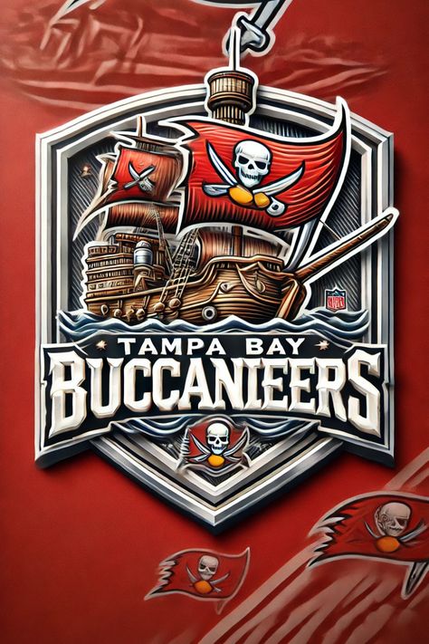 Discover the official color codes of the Tampa Bay Buccaneers! Whether you're a die-hard fan or a designer looking for accurate team colors, find the exact hex, RGB, CMYK, and PANTONE codes for the Buccaneers' iconic red, pewter, and black. Perfect for creating fan art, merchandise, or themed projects! Tampa Bay Buccaneers Wallpaper, Buccaneers Wallpaper, Buccaneers Football, Tampa Bay Bucs, Art Merchandise, Sports Logos, Color Codes, Tampa Bay Buccaneers, Die Hard