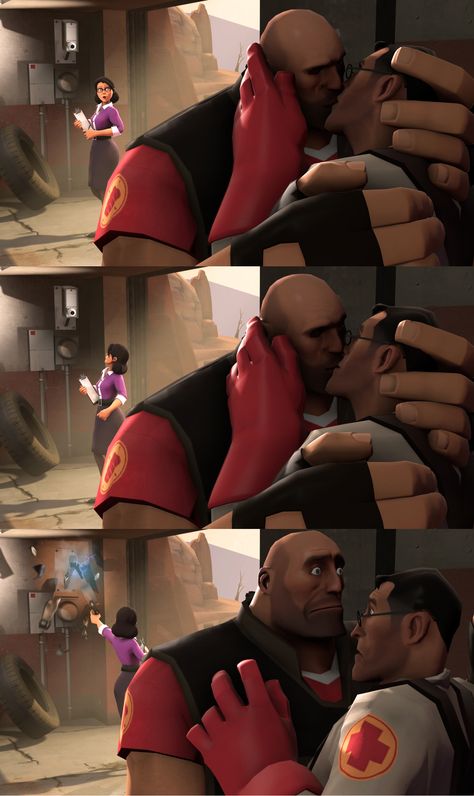 Medic X Medic Tf2, Subnotica Below Zero, Tf2 Ships Art, Buff Tf2 Mercs, Medic X Heavy Comic, Tf2 Medic X Heavy Comic, Heavy Medic Tf2, Red Oktoberfest Tf2, Tf2 Heavy X Medic