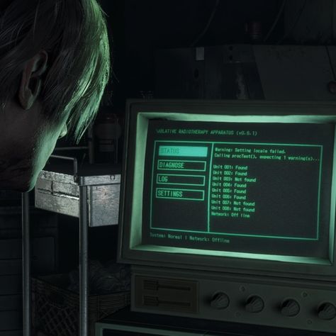 Evil Games, Resident Evil 4 Remake, Resident Evil 4, Resident Evil Leon, Retro Horror, Green Theme, Resident Evil, A Man, Screen