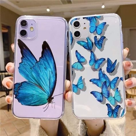 Transparent Butterfly, Phone Case Diy Paint, Diy Phone Case Design, Creative Iphone Case, Abstract Phone Case, Animal Phone Cases, Beautiful Phone Cases, Pretty Iphone Cases, Diy Embroidery Patterns