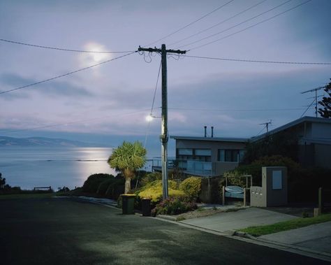 Ranger Rick, Empty Street, Photography Coursework, Cv Inspiration, Apollo Bay, William James, Photorealism, Cinematic Photography, Night Aesthetic