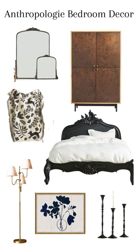 NYC Apartment Decor inspiration. Shop my favorite picks from Anthropologie for bedroom decor! #anthropologie #bedroomdecor #mypicks #shopmylook #nycapartment #apartmentbedroomdecor #nyc Anthropologie Bedroom Decor, Anthropologie Bedroom Inspirations, Anthropology Bedroom, Nyc Apartment Decor, Anthropologie Bedroom, Nyc Bedroom, Nyc Apartment Decorating, Dark Luxury, Apartment Bedroom Decor