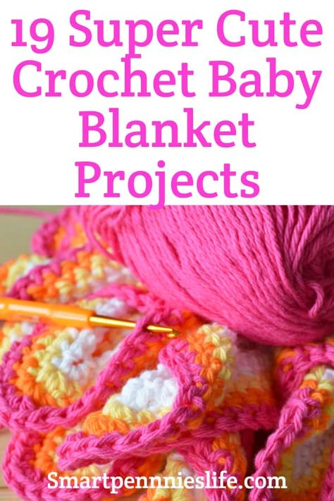 Looking for inspiration for a baby shower how about one of these gorgeous crochet baby blanket patterns. Includes simple and easy beginners crochet projects for boys and girls with the ripple patterns included. Try one of these afghans today. #crochet #baby #blanket. Crochet Projects For Boys, Easy Crochet Baby Blanket Free Pattern, Crochet Baby Blanket Patterns, Baby Blanket Crochet Pattern Easy, Baby Blanket Patterns, Baby Afghan Patterns, Baby Afghan Crochet Patterns, Newborn Crochet Patterns, Gorgeous Crochet