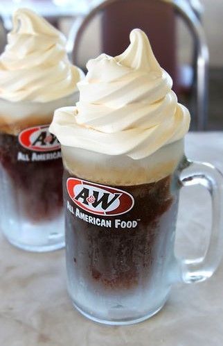 A&W Rootbeer Floats A&w Root Beer Float, Beer Stand, Root Beer Floats, Beer History, A&w Root Beer, Beer Float, Root Beer Float, Happy Things, Good Ole