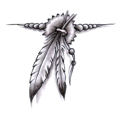 Nice black and gray simple Indian feathers. Tattoo Hd, Eagle Feather Tattoos, Hd Tattoos, Samoan Tattoos, Feather Tattoo Meaning, Indian Feather Tattoos, Native American Tattoo, Native American Tattoos, Native Tattoos