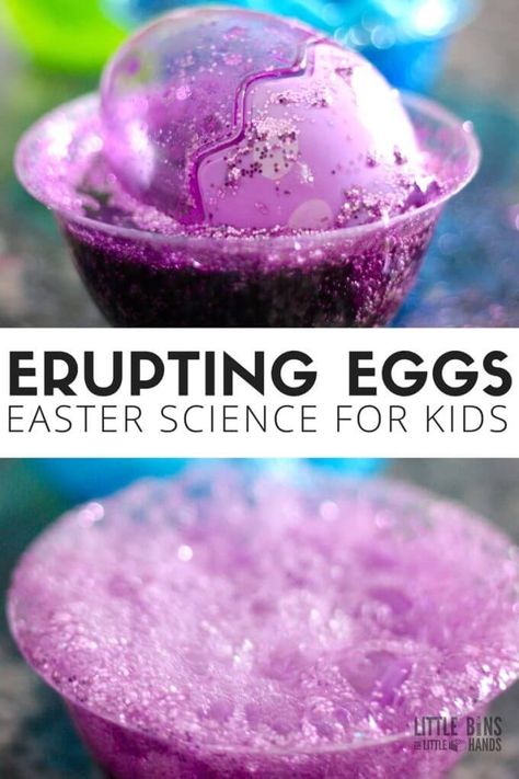 Easter Activities For Upper Elementary, Easter Group Activities, Baking Soda Science, Easy Easter Baking, Easter Stem, Easter Science, Green Boys, Easter Preschool, Easter Activities For Kids