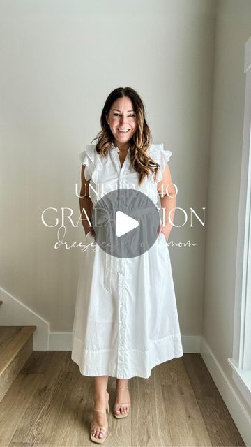 Ryanne Janca on Instagram: "GRADUATION DRESSES UNDER $40 🎓 Commencement Is right around the corner and finding a dress that is the prefect blend of classic, lightweight and affordable can be tough but I found 3 that are great!   I love a fit and flare style for times when I’m going to be standing, sitting, hugging and eating and let’s be real graduation days typically include it all. Plus all 3 have pockets to stash away those tissues 🥲 🤧 after watching your baby walk the stage.   📲 Comment SHOP for detailed sizing & outfit links to your DM (you must be following me for it to work!!)  👋🏻 FOLLOW for more mid-size, size 12/14 L/XL outfit inspo @therecruitermom  #graduationdresses #fitandflaredress #classicdresses #springdresses #midsizestyle   Size 12, size 14, midsize outfit, classic Plus Size Graduation Outfit, Midsize Outfit, Outfit Links, Outfit Classic, Midsize Outfits, Baby Walking, Midsize Style, Graduation Dresses, Graduation Day