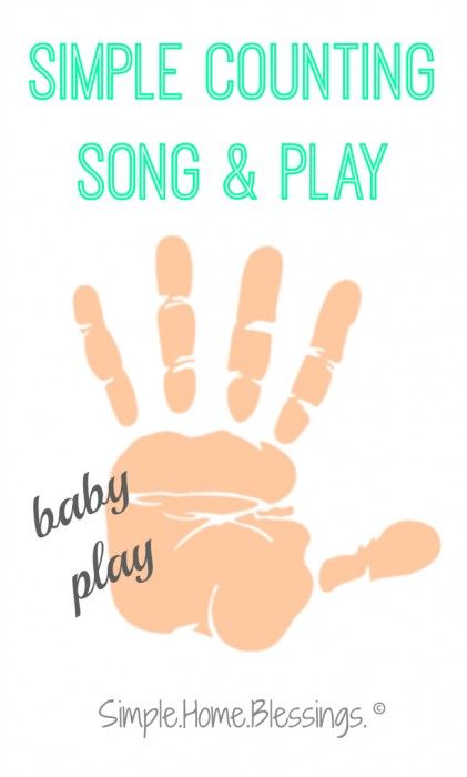 Simple Counting Song and Play for babies and toddlers Number Recognition Activities, Counting Songs, Infant Classroom, Toddler Class, Baby Play Activities, Finger Plays, Teaching Toddlers, Developmental Milestones, Baby Songs