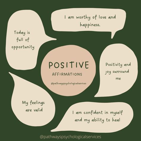 Add some of these positive phrases and statements to your list of daily affirmations to help challenge negative thoughts and encourage positive changes in your life! #psychologyfacts #psychologist #psychology #psychologymemes #healthylifestyle #healthyliving #healthybehaviors #healthpsychology #wellness #wellnessjourney #psychologyfacts #psychologydegree #psychologydaily #mentalhealth #mentalstrength #positiveaffirmations #affirmations Psych K Affirmations, Challenge Negative Thoughts, Psychology Memes, Health Psychology, Psychology Degree, Positive Phrases, Positive Changes, Mental Health Services, Positive Inspiration