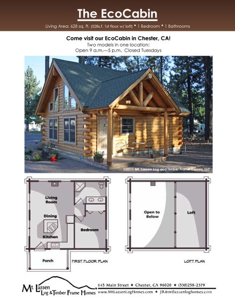 Small Timber Frame House Plans, Log Structures, Cabin Fun, Small House Inspiration, Eco Cabin, Eco Homes, Timber Frame House, Timber Homes, Small Log Cabin