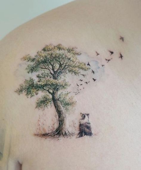 Tree Tattoo Back, Oak Tree Tattoo, Willow Tree Tattoos, Natures Path, Tree Tattoos, Tree Tattoo Designs, Tree Of Life Tattoo, Tattoo Shows, Special Someone