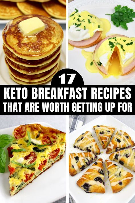 If you're not a fan of mornings, waking up can be hard. With these delicious and healthy breakfast recipes, you will actually look forward to mornings again. Made with all healthy low carb ingredients, these are recipes you can feel good about feeding your family! Keto Breakfast Healthy, Black Keto Recipes, Healthy Keto Breakfast Recipes, Keto Diet For Beginners Breakfast, Low Carb Recipes Breakfast, Carbless Breakfast, Quick Low Carb Breakfast, Keto Friendly Breakfast, Low Carb Breakfast Ideas