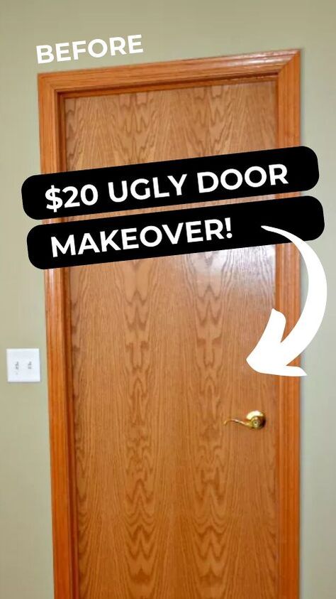 Interior Door Makeover DIY Idea Deur Makeover, Interior Door Makeover, Diy Interior Doors, Hollow Core Doors, Design Hallway, Entrance Interior, Inspire Me Home Decor, Hallway Ideas Entrance, Up House