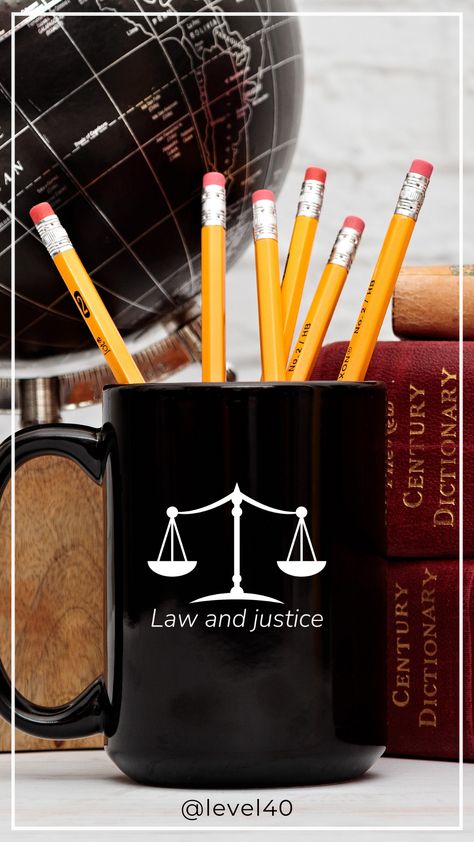 Law and Justice - Gift for Lawyers, Friend Or Colleague Looking for a unique gift for the lawyer in your life? Look no further than this design, available on a variety of products. Not only is this design a great conversation starter, but it's also a practical gift that your favorite lawyer can use every day Lawyer Essential Gifts Men, Lawyer Gifts For Men, Necklace For Lawyer, Aspiring Lawyer, Lawyer Mug Ideas, Law And Justice, Office Chair Design, Lawyer Gifts, Great Conversation Starters