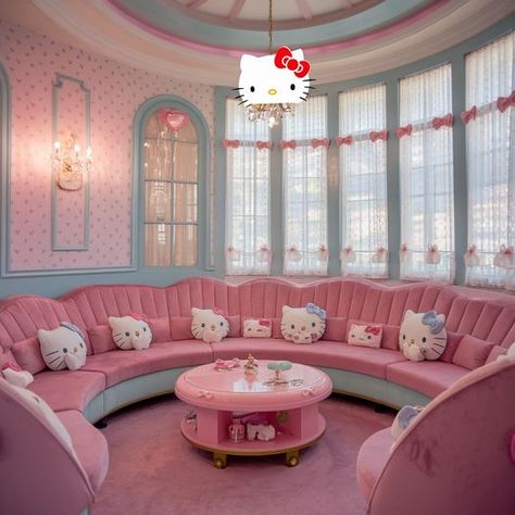 check hello kitty shop, link in bio Hello Kitty Living Room, Kitty House, Hello Kitty Shop, Hello Kitty House, Pink Furniture, Baby Doll Accessories, I Pad, Doll Accessories, Baby Doll