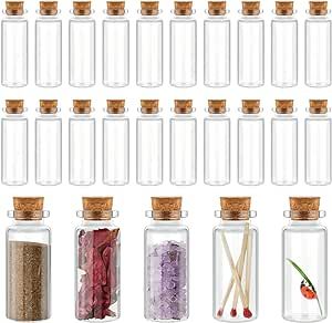 Potion Jars, Message Bottle, Sand Art Bottles, Mini Glass Jars, Small Glass Jars, Tiny Jars, Organize Craft Supplies, Small Glass Bottles, Glass Bottle Diy