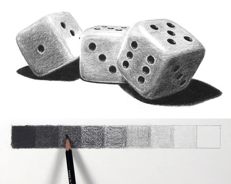 Using a value scale while shading can make a real difference in your pencil drawings. Learn how to have successful shading with value scales. Shading In Drawing, Still Life Shading Drawing, Value Scale Drawing Ideas, Shading Drawing Sketches Artworks, Value Art Drawing, Value Scale Art, Value Scale Drawing, Value Drawing Ideas, Value Shading