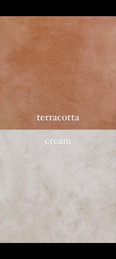 Teracota Interior Bathroom, Half Wall Paint Terracotta, Creme House Exterior, Powder Room Terracotta, Lime Wash Terracotta Wall, Bagno Color Terracotta, Terracota Tile Kitchen, Beige Terracotta Living Room, Terracotta Floor Tiles Living Room