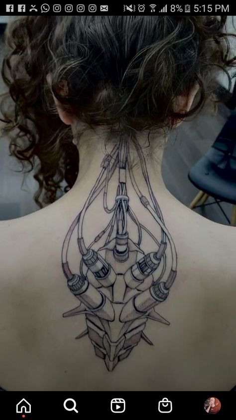 Bionic Tattoo, Mecha Tattoo, Biomech Tattoo, Tech Tattoo, Wizard Tattoo, Cyberpunk Tattoo, Electric Tattoo, Best Tattoo Ever, Punk Tattoo