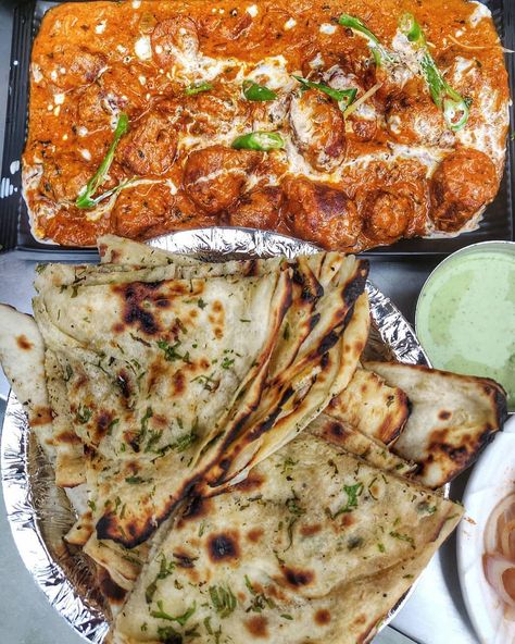 Rishi Sharma | Food&Travel on Instagram: “Mutton Gravy with Butter Naan❤️ Perfect dinner scenes with this delicious combo from Chawlas, Karkardooma😍 . . Keep following…” Sharma Food, Mutton Gravy, Butter Naan, Perfect Dinner, Food Travel, Naan, Cheese Pizza, Travel Food, Charcuterie Board