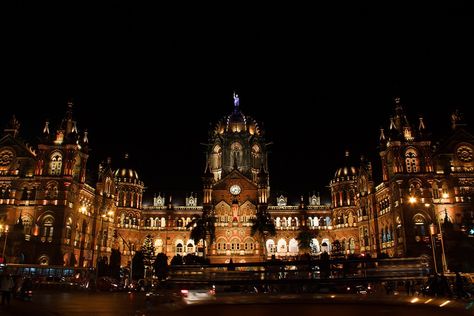 Read our guide to learn more about the history of the Chhatrapati Shivaji Terminus in Mumbai. Chhatrapati Shivaji Terminus, Gothic Revival Architecture, Central Business District, Historical Landmarks, Amritsar, Business District, Traditional Architecture, Victorian Gothic, Unesco World Heritage Site