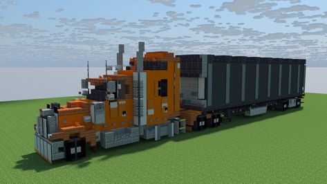 Kenworth W900, American Truck Simulator, Minecraft Map, Inner Mongolia, Diesel Locomotive, Minecraft, Trailer, Map, Quick Saves