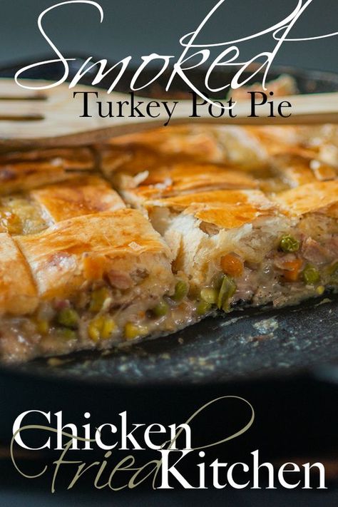 Smoked Turkey Pot Pie, Smoked Chicken Pot Pie, Smoked Turkey Leftover Recipes, Recipes With Smoked Turkey, Leftover Smoked Turkey Recipes, Cajun Smoked Turkey, Leftover Smoked Turkey, Best Smoked Turkey, Leftover Turkey Pot Pie