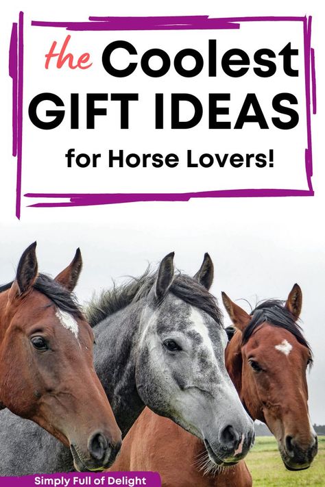 Gifts For Horse Trainer, Horse Themed Gifts, Horse Gifts For Girls Kids, Horse Gifts For Women, Diy Horse Gifts, Horse Toys For Kids, Horse Lover Gift Ideas, Toys For Horses, Horse Gift Ideas