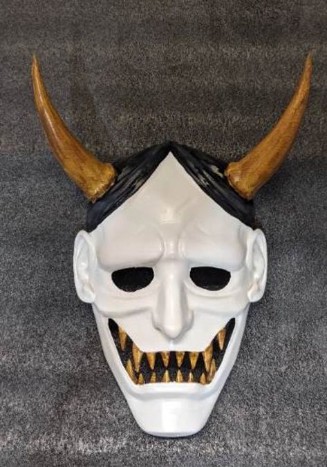 Shinigami Mask, Tips For Drawing, Cosplay Mask, Costume Hats, Eye Of The Beholder, The Mask, 3d Printed, Acrylic Paint, Printing Process