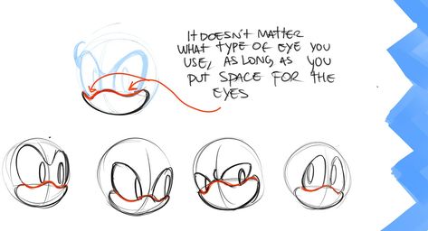 Mobian Anatomy, Sonic Tutorial, Sonic Anatomy, Sonic Bases, Drawing Sonic, Sonic Drawing, Draw Sonic, How To Draw Sonic, Sonic Face