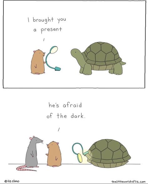 Liz Climo Comics, Wholesome Animals, Liz Climo, The Awkward Yeti, Animal Comics, Funny Animal Comics, Cute Stories, Everyday Moments, Wholesome Memes