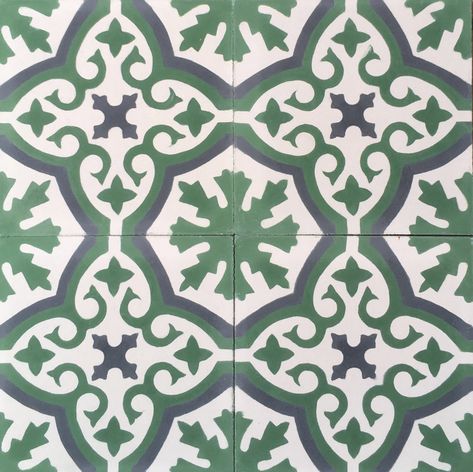 Encaustic tiles, patterned tiles, cement tiles, bespoke tiles, hydraulic tiles, Tile Entryway, Style Hallway, Hall Tiles, Victorian Style Bathroom, Patterned Bathroom Tiles, Green Tile Bathroom, Hydraulic Tiles, Entryway Flooring, Patterned Floor Tiles