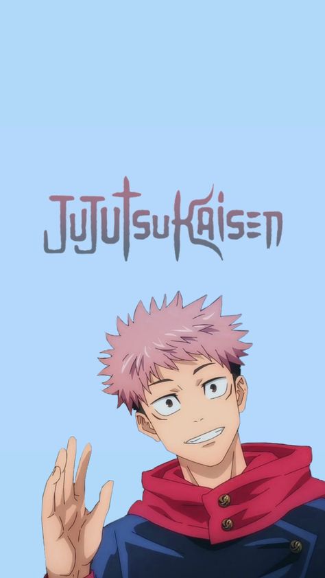 Cute Simple Itadori Yuuji Jujutsu Kaisen Aesthetic Anime Wallpaper Yugi Itadori Wallpaper, Jujutsu Kaisen Yuji Itadori Wallpaper, Itadori Yuuji Wallpaper Aesthetic, Jujitsu Kaisen Itadori, Jujutsu Character, Itadori Cute, Itadori Yuji Wallpaper, Yuuji Wallpaper, Itadori Yuuji Wallpaper