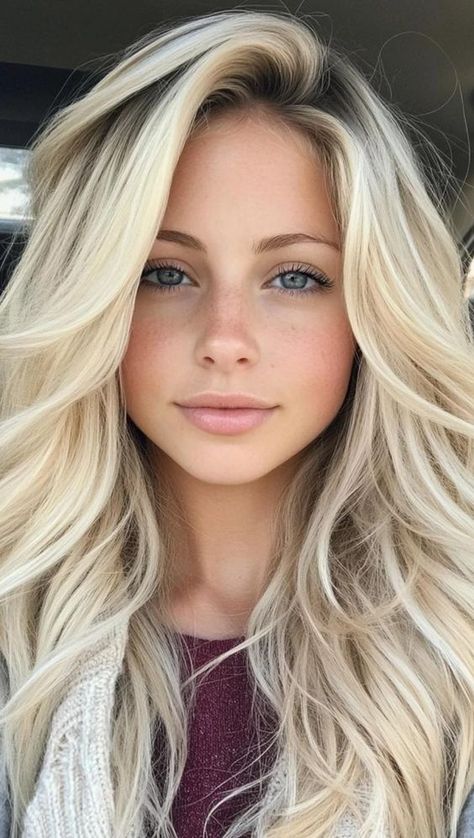 #fallblondehair #autumnblonde #blondehairinspo #fallhairtrends #blondebeauty #fallhaircolor #blondebombshell #fallhairgoals #blondehairstyles #fallhairinspiration #blondehairideas #fallhairmakeover #blondehairlove #fallhairfashion #blondehairdontcare #fallhairtransformation #blondehairgoals #fallhairvibes #blondehaircrush Cool Blonde Highlights On Blonde Hair, Toned Hair Blonde, Utah Blonde, Long Blonde Hair With Highlights, Very Blonde Highlights, Hair Color For Fair Skin Blue Eyes, Blonde Hair With Lowlights Fall, Julianne Hough Blonde, Fall Hair Color Trends For Blondes