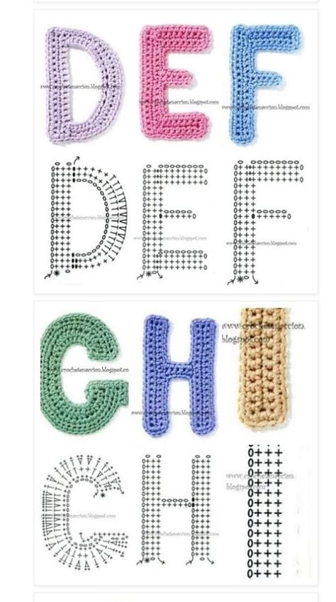 Fall Christmas Aesthetic, Crochet Alphabet Letters, Crochet Letters Pattern, Crochet Alphabet, 100 Crochet Stitches, Crochet Letters, Crochet Knit Top, Crochet Bedspread Pattern, Amazing Crochet