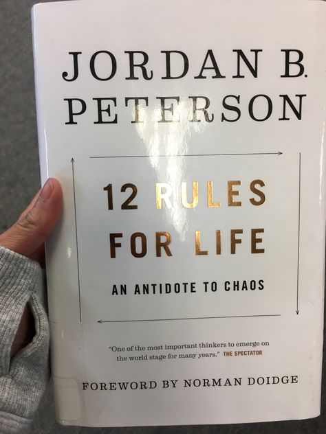 12 rules for life 12 Rules For Life, Stand Up Straight, Rules For Life, Book Recommendation, Jordan B, Jordan Peterson, Life Rules, Western World, Self Help Book