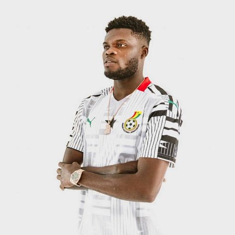 Puma have officially unveiled the new jerseys for the Ghana national teams. The theme behind the new design is “crafted from culture” as the jerseys highlight authentic Ghanaian football history and culture. The aesthetics of the jersey focuses on bold simplicity, mastering of patterns using kente, moisture management, player performance and color enrichment. The home […] Football History, Black Stars, Plain Black, Black Star, Vertical Stripes, New Design, Ghana, New Jersey, The Black