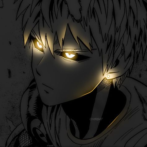 Glowing Pfp, Kaz Kaan, Manga Pfps, Glow Art, Man Anime, One Punch Man Anime, Glowing Art, Anime Pfps, Manga Icon