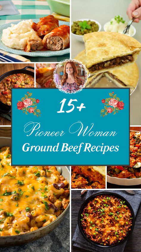 15+ Pioneer Woman Ground Beef Recipes Pioneer Woman Hamburger Casserole, Pioneer Woman Hamburger Recipes, Pioneer Woman Beef And Noodles, Pioneer Woman Easy Dinner Recipes, Pioneer Woman Recipes Easy, Pioneer Woman Ground Beef Recipes, Skillet Lasagna Pioneer Woman, Pioneer Woman Soup Recipes, Pioneer Woman Casserole Recipes