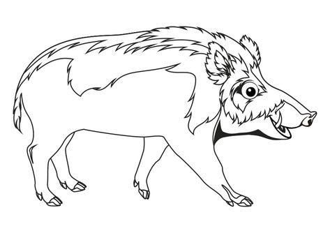 Dibujos de animales salvajes para colorear. Dibujo de un jabalí para colorear. Dibujo de un jabalí para pintar. Dibujo de un jabalí para imprimir. Animals coloring pages, coloring a wild pig. A wild pig coloring page. Drawing of a wild pig. Page Drawing, Animals Coloring Pages, Wild Pig, Animals Coloring, Coloring Sheets, Coloring Page, Moose Art, Coloring Pages, Animals