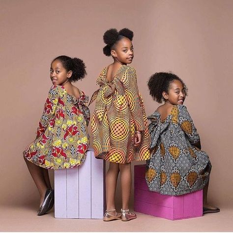 6,059 Likes, 47 Comments - Ankara Collections (@ankaracollections) on Instagram: “Super cute #asoebibella #ankaracollections #ankarastyles” Ankara Styles For Kids, Moda Afro, African Dresses For Kids, Textil Design, Afrikaanse Mode, Latest Ankara, Latest Ankara Styles, African Children, African Fashion Ankara