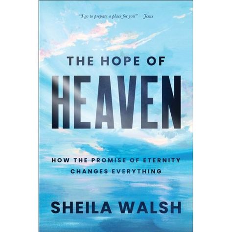 Can heaven really give us hope here and now? We know we're supposed to look forward to heaven, and we certainly feel there must be something better than the pain, disappointment, and grief we experience in this world. But we still have so many questions about eternity, like · Is heaven real?· What is heaven like?· Will heaven heal our disappointments?· Does everyone go to heaven?· Will my pets be there?· What will I look like in heaven?· Will I se What Is Heaven, Sheila Walsh, Heaven Is Real, Heaven Book, Dog Heaven, Live Today, The Hope, The Promise, Christian Books