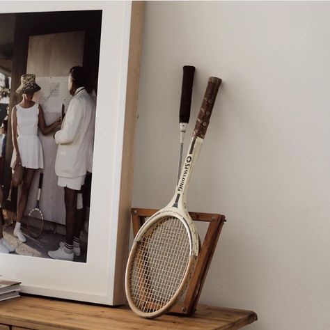 #tennis, #sports, #racket, #photo, #frame, #lifestyle, #decor, #wall, #home, #art, #vintage Tennis Racket Decor, Vintage Tennis Racket, Vintage Tennis, Simple Pleasures, Tennis Racket, Art Vintage, Decor Wall, Photo Frame, Home Art