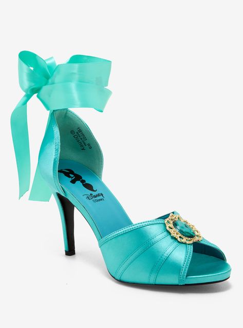 Jasmine Character, Jasmine Jewelry, Aladdin Wedding, Jasmine Cosplay, Hot Topic Shoes, Princess Jasmine Costume, Aladdin Jasmine, Disney Jasmine, Disney Weddings